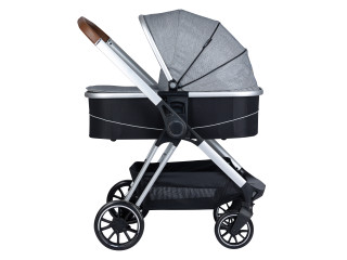 Коляска для дитини універсальна FreeON 3 в 1 Fantasy Grey-Black