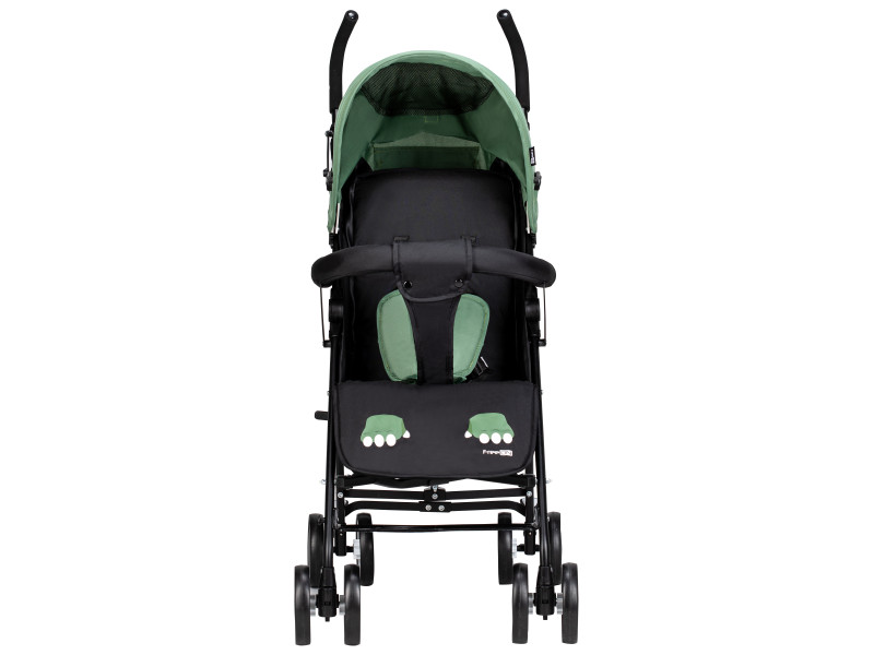 Коляска для ребенка прогулочная FreeON Simple Black-Green, Фото 8