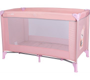 Кровать-манеж детская FreeON Travel Love Pink