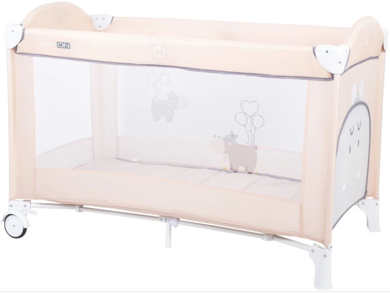 Ліжко-манеж дитяче FreeON Balloon hippo Beige, Фото 1