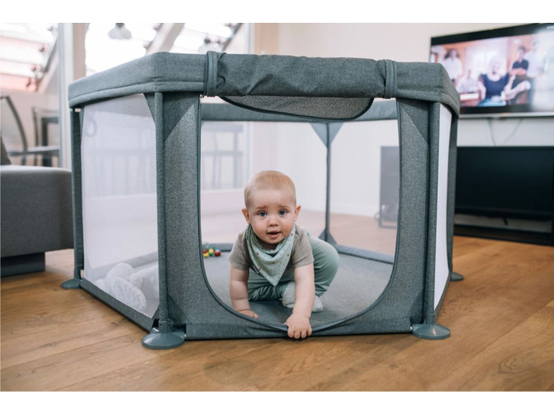 Манеж для дитини FreeON HEXAGON Grey, Фото 3
