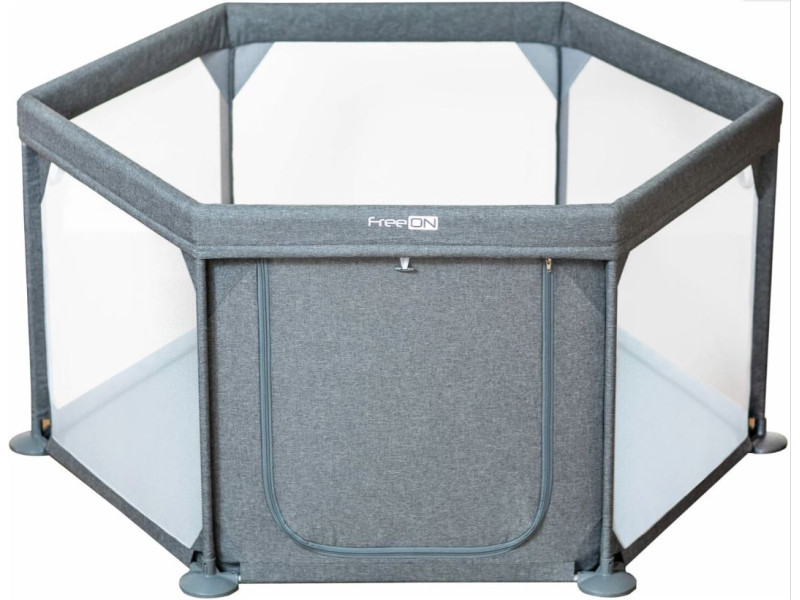 Манеж для дитини FreeON HEXAGON Grey, Фото 1