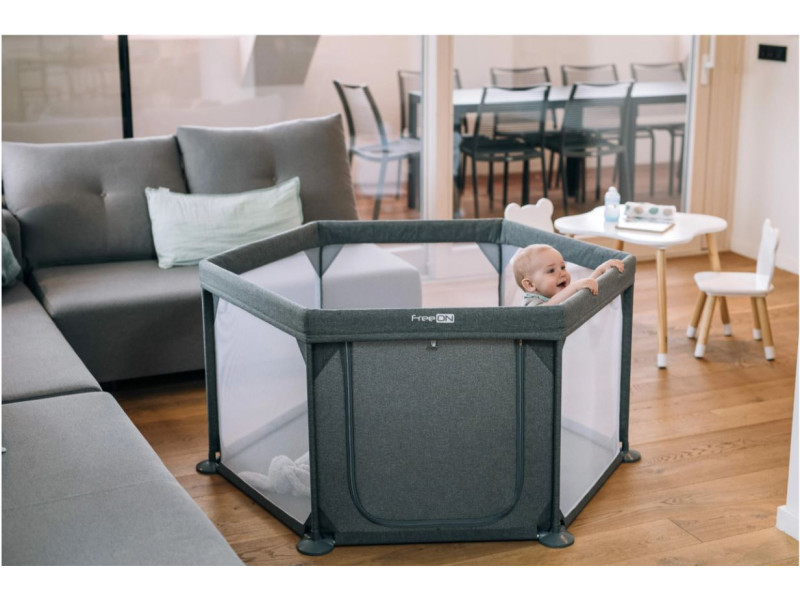 Манеж для дитини FreeON HEXAGON Grey, Фото 5