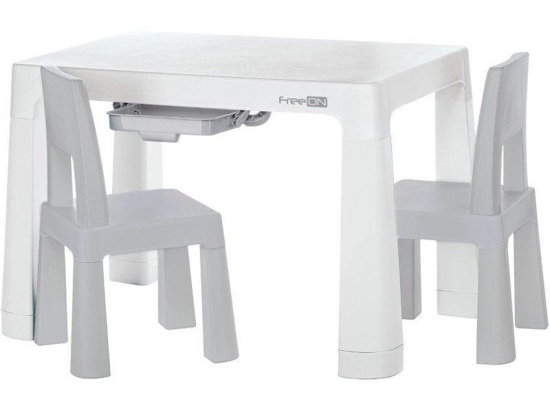 Комплект меблів дитячий FreeON NEO White-Grey, Фото 1