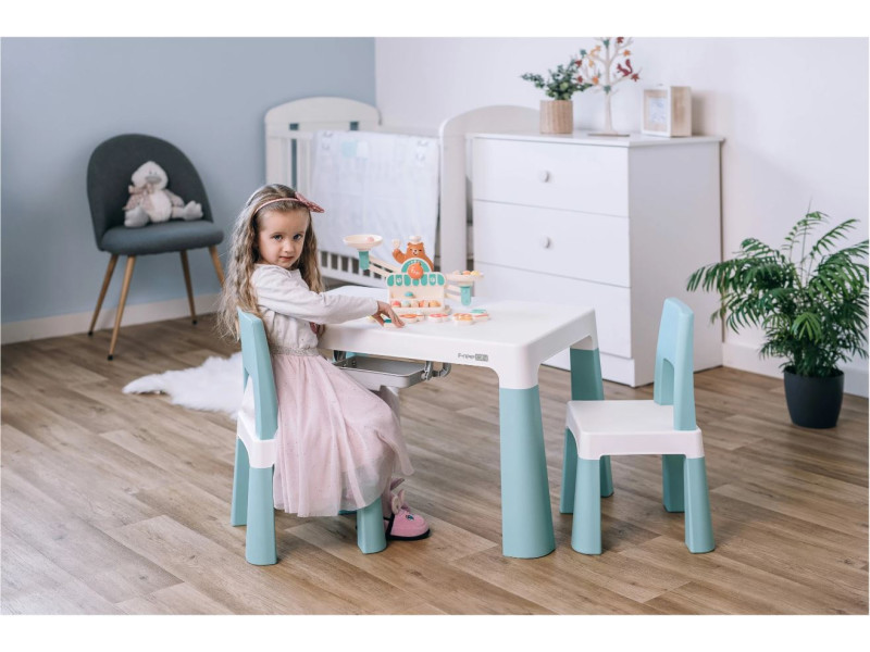 Комплект мебели детский FreeON NEO White-Mint, Фото 3