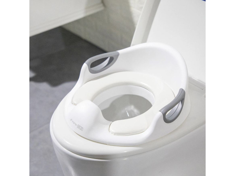 Детское сиденье для унитаза FreeON White-Grey, Фото 3