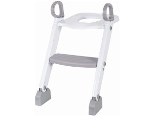 Детский горшок с лестницей FreeON White-Grey