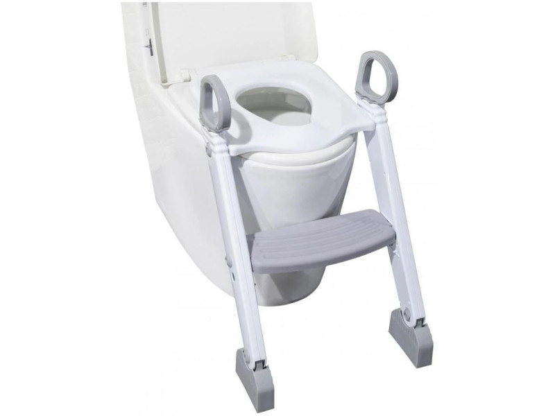 Дитячий горщик з драбинкою FreeON White-Grey, Фото 3