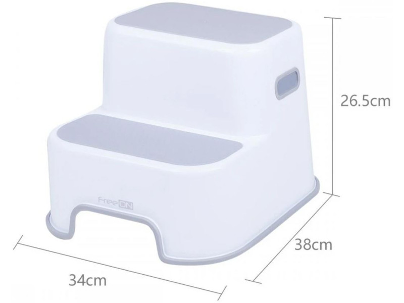 Сходинки для дитини у ванну  FreeON White-Grey, Фото 6