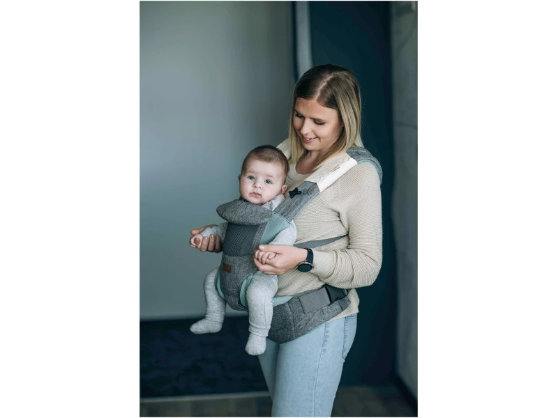 Сумка-кенгуру FreeON Easy Move 3 в 1, сірий, Фото 3