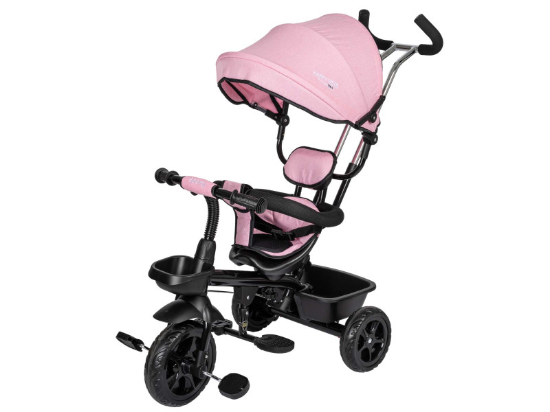Триколісний дитячий велосипед Free2Move Sport Black Pink, Фото 1