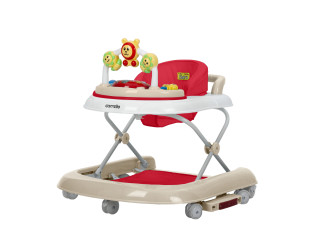 Ходунки CARRELLO Libero CRL-9602/3 Red 3 в 1 (ходунки, гойдалка, каталка) /1/ MOQ