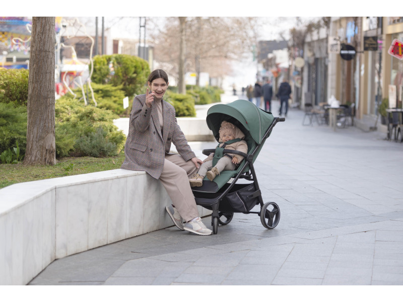 Прогулянкова коляска CARRELLO Bravo CRL-8512 Spring Green /1/, Фото 6