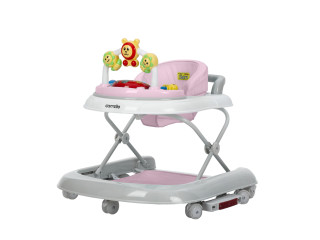 Ходунки CARRELLO Libero CRL-9602/3 Pink 3 в 1 (ходунки, гойдалка, каталка) /1/ MOQ