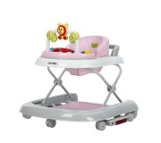 Ходунки CARRELLO Libero CRL-9602/3 Pink 3 в 1 (ходунки, гойдалка, каталка) /1/ MOQ