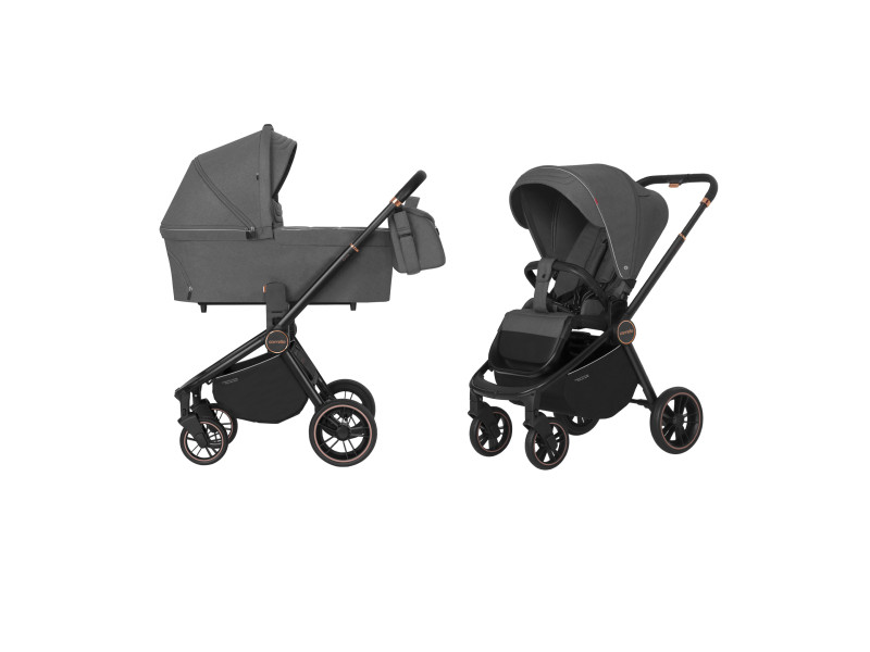 Коляска універсальна CARRELLO Epica CRL-8510/1 (2in1) Iron Grey /1/, Фото 1