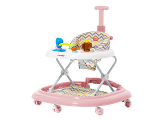 Ходунки CARRELLO Eterno CRL-9607 Rose 3 в 1 (ходунки, гойдалка, каталка) /1/ MOQ