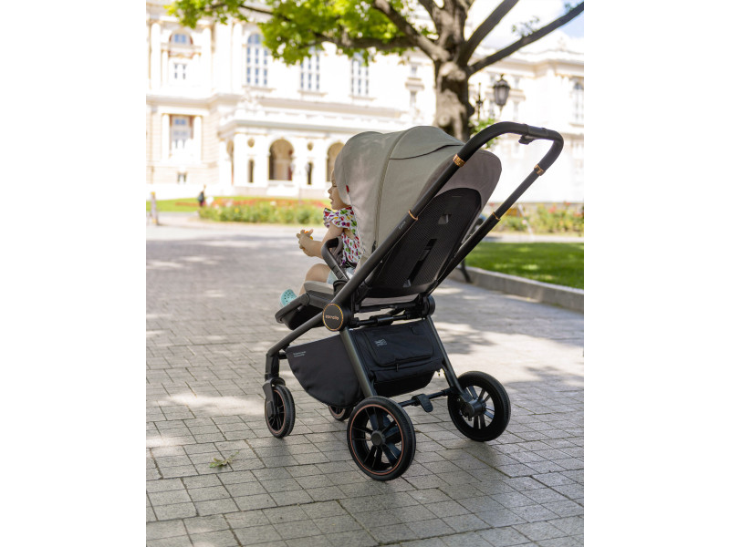 Коляска универсальная CARRELLO Epica CRL-8510/1 (2in1) Silver Grey /1/, Фото 9