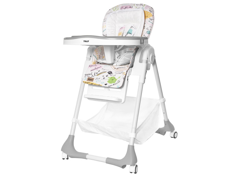 Стул для кормления BABY TILLY Bistro T-641/2 Grey /1/, Фото 1