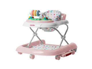 Ходунки CARRELLO Torino CRL-9603/3 Rose 3 в 1 (ходунки, гойдалка, каталка) /1/ MOQ