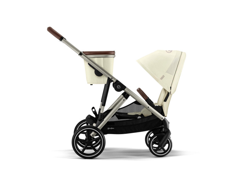 Коляска Cybex Gazelle S TPE Seashell Beige, Фото 4
