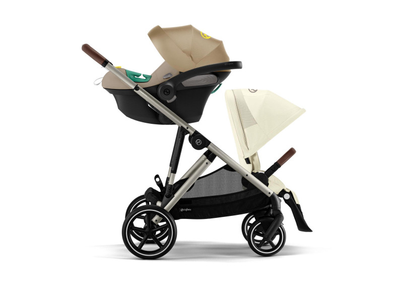 Коляска Cybex Gazelle S TPE Seashell Beige, Фото 8