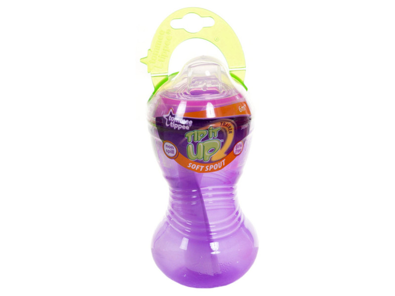 Поїлка Tommee Tippee Tip it UP від 6 місяців (300ml) блакитний / рожевий / салатовий, Фото 3