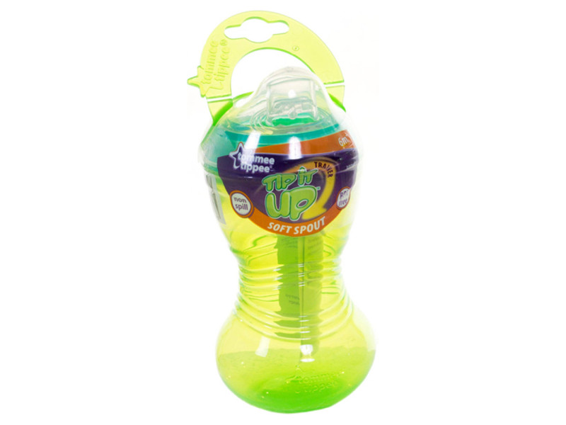 Поїлка Tommee Tippee Tip it UP від 6 місяців (300ml) блакитний / рожевий / салатовий, Фото 4