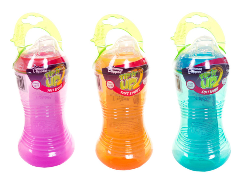 Поилка Tommee Tippee Tip it UP от 9 месяцев (400ml) голубой / розовый / оранжевый, Фото 5