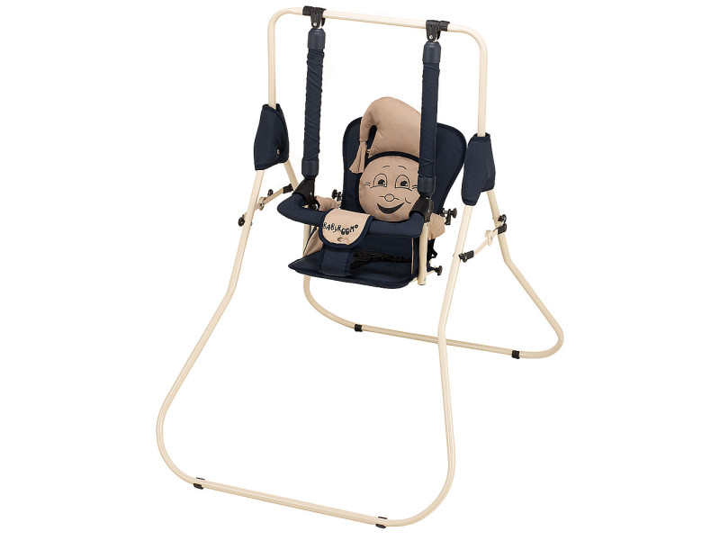 Гойдалка Babyroom Casper темно-синій / бежевий, Фото 1