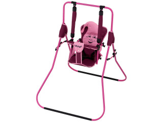 Гойдалка Babyroom Casper бордовий / світло-рожевий