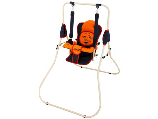 Гойдалка Babyroom Casper графіт / помаранчевий