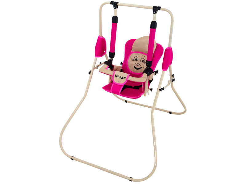 Качель Babyroom Casper малиновый / светло-бежевый, Фото 1