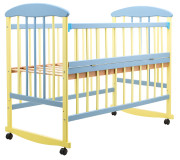Ліжко Наталка ОЖБО відкидний бік вільха жовто-блакитна