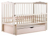 Ліжко Babyroom Веселка DVMYO-3 маятник, ящик, відкидний бік бук слонова кістка, Фото 9