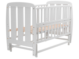 Ліжко Babyroom Кулька SH-02 маятник, відкидний бік бук сірий