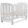 Ліжко Babyroom Кулька SH-02 маятник, відкидний бік бук сірий