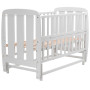 Ліжко Babyroom Кулька SH-02 маятник, відкидний бік бук сірий