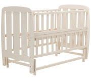 Ліжко Babyroom Кулька SH-02 маятник, відкидний бік бук слонова кістка