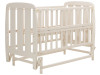 Кровать Babyroom Шарик SH-02 маятник, откидной бок бук слоновая кость, Фото 7