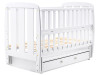 Ліжко Babyroom Кулька SH-03 маятник, ящик, відкидний бік бук білий, Фото 7