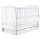 Ліжко Babyroom Кулька SH-03 маятник, ящик, відкидний бік бук білий