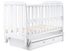 Ліжко Babyroom Кулька SH-03 маятник, ящик, відкидний бік бук білий, Фото 10