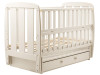 Ліжко Babyroom Кулька SH-03 маятник, ящик, відкидний бік бук слонова кістка, Фото 7