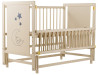 Ліжко Babyroom Ведмедик M-02 маятник, відкидний бік бук слонова кістка, Фото 7