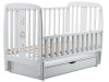 Ліжко Babyroom Друзі DDMYO-3 маятник, ящик, відкидний бік бук сірий, Фото 7