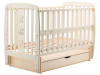 Ліжко Babyroom Друзі DDMYO-3 маятник, ящик, відкидний бік бук слонова кістка, Фото 7
