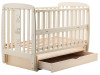 Ліжко Babyroom Друзі DDMYO-3 маятник, ящик, відкидний бік бук слонова кістка, Фото 11