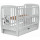 Кровать Babyroom Жирафик DJMYO-3 маятник, ящик, откидной бок бук серый
