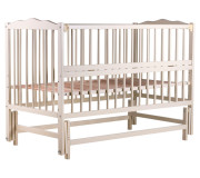 Ліжко Babyroom Веселка DVMO-2 маятник, відкидний бік бук слонова кістка